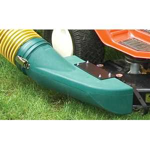 Cyclone Rake Vacuums and Blowers - Mower Deck Adapter